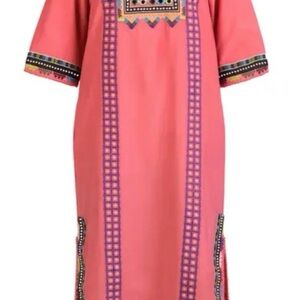 Middle East Maxi Dress Brand New With Tags Rare souk Indigo. Small Very Detailed